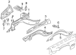 Diagram for Volvo S40 Battery Hold Downs - 9444282