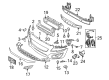 Diagram for Volvo C70 Bumper Cover - 39811727