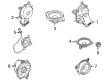 Diagram for Volvo EX30 Car Speakers - 80001810