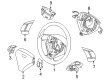 Diagram for Volvo XC90 Steering Wheel - 30766893