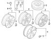 Diagram for Volvo Spare Wheel - 32410511