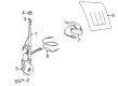 Diagram for Volvo S70 Antenna - 9128079