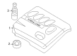 Diagram for Volvo Engine Cover - 30777929