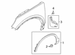 Diagram for Volvo XC40 Mud Flaps - 32321854