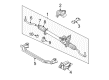 Diagram for Volvo Rack And Pinion - 36050012