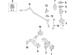 Diagram for Volvo Strut Mounts - 31681161