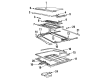 Diagram for Volvo 760 Air Deflector - 1380852