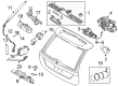 Diagram for Volvo Liftgate Lift Support - 31479628