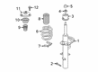 Diagram for Volvo C40 Recharge Strut Housing - 32346473