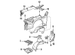 Diagram for Volvo 740 Mud Flaps - 1320376