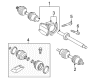 Diagram for Volvo Axle Shaft - 8252046
