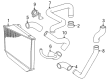 Diagram for Volvo 850 Coolant Reservoir Hose - 9161093