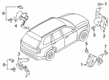 Diagram for Volvo XC90 Ride Height Sensor - 32246992