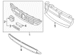 Diagram for Volvo Grille - 31386487