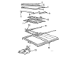 Diagram for Volvo 760 Air Deflector - 1334604