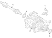 Diagram for Volvo V60 Cross Country Axle Shaft - 36011794