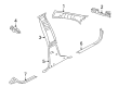 Diagram for Volvo S40 Pillar Panels - 39991961
