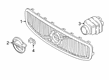 Diagram for Volvo V90 Grille - 32365381