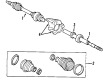 Diagram for Volvo C70 Axle Shaft - 36002452