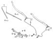 Diagram for Volvo EX90 Windshield Washer Nozzle - 32342666