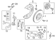 Diagram for Volvo EX90 Brake Caliper Bolt - 30741260