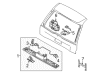 Diagram for Volvo Tailgate Lock - 31253053