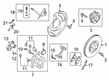 Diagram for Volvo Brake Caliper Bracket - 36011369