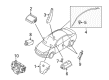 Diagram for Volvo S40 Airbag - 30642748