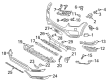 Diagram for Volvo XC90 Spoiler - 39829896