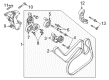 Diagram for Volvo Timing Belt Idler Pulley - 31460386