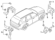 Diagram for Volvo S90 Ride Height Sensor - 32246631
