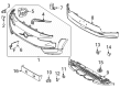 Diagram for Volvo EX30 Bumper Cover - 80010944
