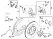 Diagram for Volvo Brake Caliper Bracket - 36012101
