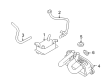 Diagram for Volvo Transmission Oil Cooler Hose - 31202911