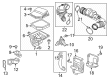 Diagram for Volvo XC90 Air Intake Hose - 31338740