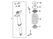 Diagram for Volvo C40 Recharge Strut Housing - 32346474