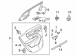 Diagram for Volvo EC40 Door Lock Switch - 32279486