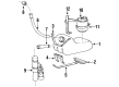 Diagram for Volvo Gas Cap - 9142606