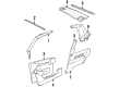 Diagram for Volvo 780 Grille - 1376448