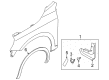 Diagram for Volvo Mud Flaps - 31265332