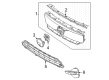Diagram for Volvo XC40 Grille - 32136098