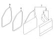 Diagram for Volvo XC90 Door Seal - 32342436