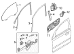 Diagram for Volvo Window Run - 31371177
