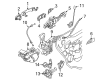 Diagram for Volvo Rear Passenger Door Handle Latch - 30753944