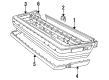 Diagram for Volvo 850 Bumper Cover - 1372512
