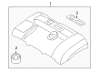 Diagram for Volvo Engine Cover - 30757827