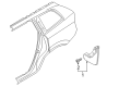 Diagram for Volvo EX90 Mud Flaps - 32321803