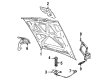 Diagram for Volvo 780 Hood Release Cable - 1268914