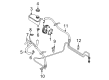 Diagram for Volvo XC70 Power Steering Hose - 8671397