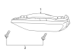 Diagram for Volvo Daytime Running Lights - 32337365